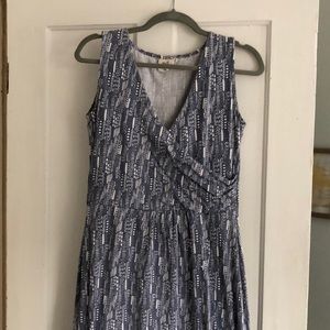 Mata traders Jersey faux wrap dress, size M